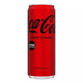 Coca-Cola dobozos 330 ML ZERO