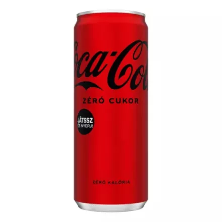 Coca-Cola dobozos 330 ML ZERO