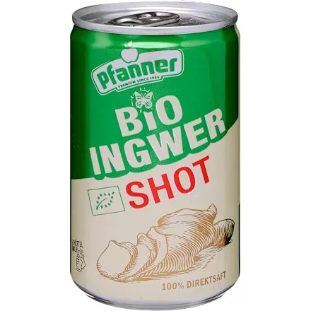 Pfanner Bio Shot Gyömbér – 0,15 l