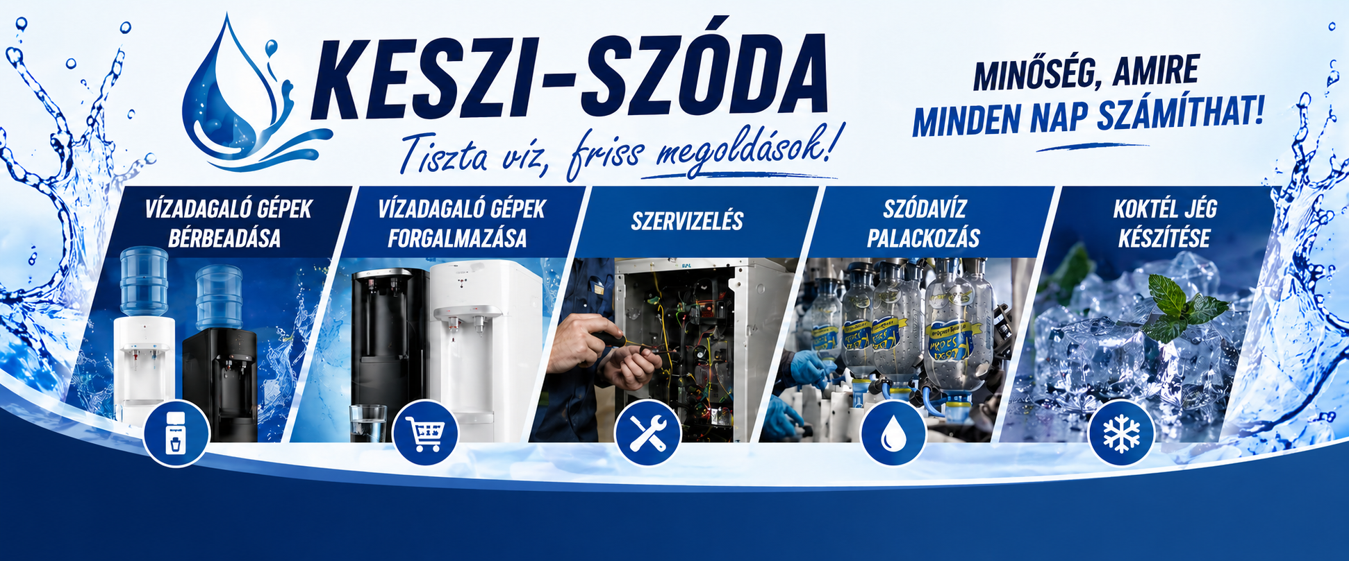 Keszi-Szóda - Tiszta víz, friss megoldások